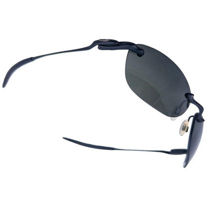 Vintage Oakley Why 8.0 Rimless Sunglasses