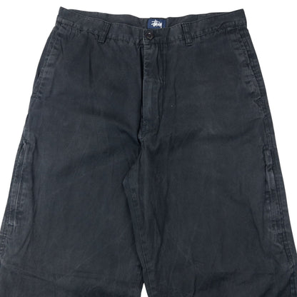 Vintage 2000s Stussy Trousers Size W34 | W34, Black