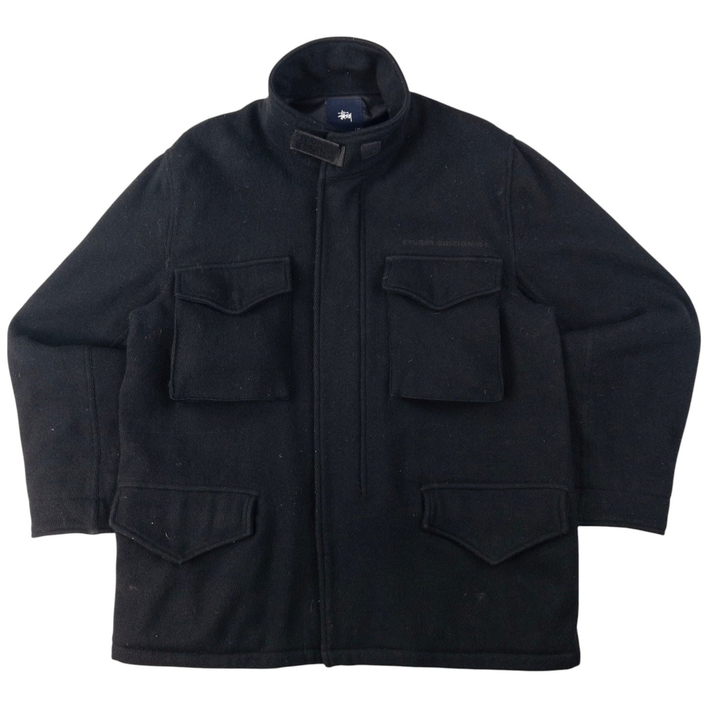 Vintage Stussy Edition 01 Wool Cargo Jacket Size L