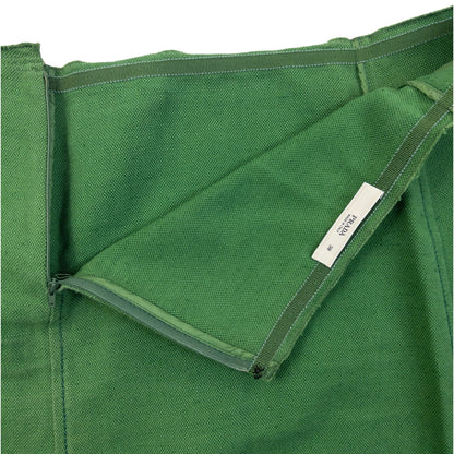 Vintage 2000s Prada Linen Skirt Womens Size W28 | W28, Green