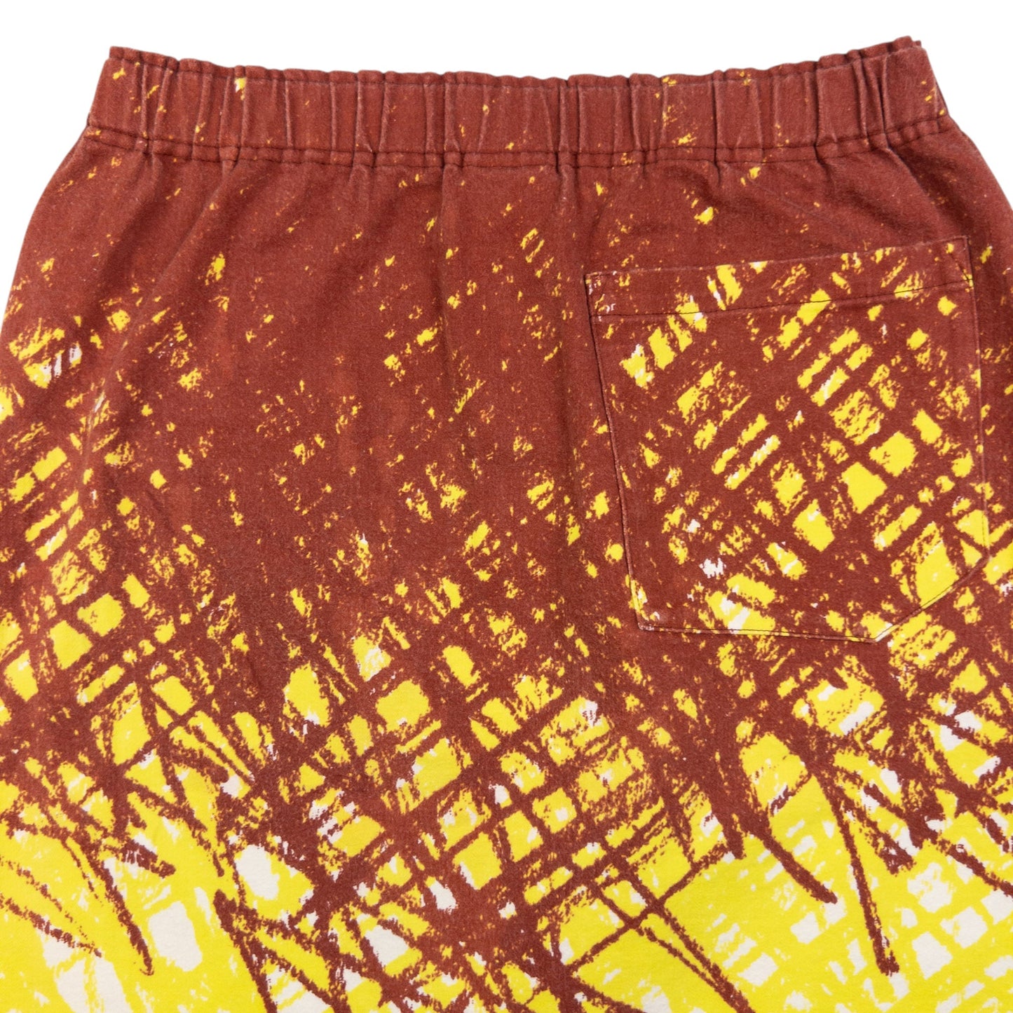 Vintage Issey Miyake Me Scribble Print Skirt Womens Size W30