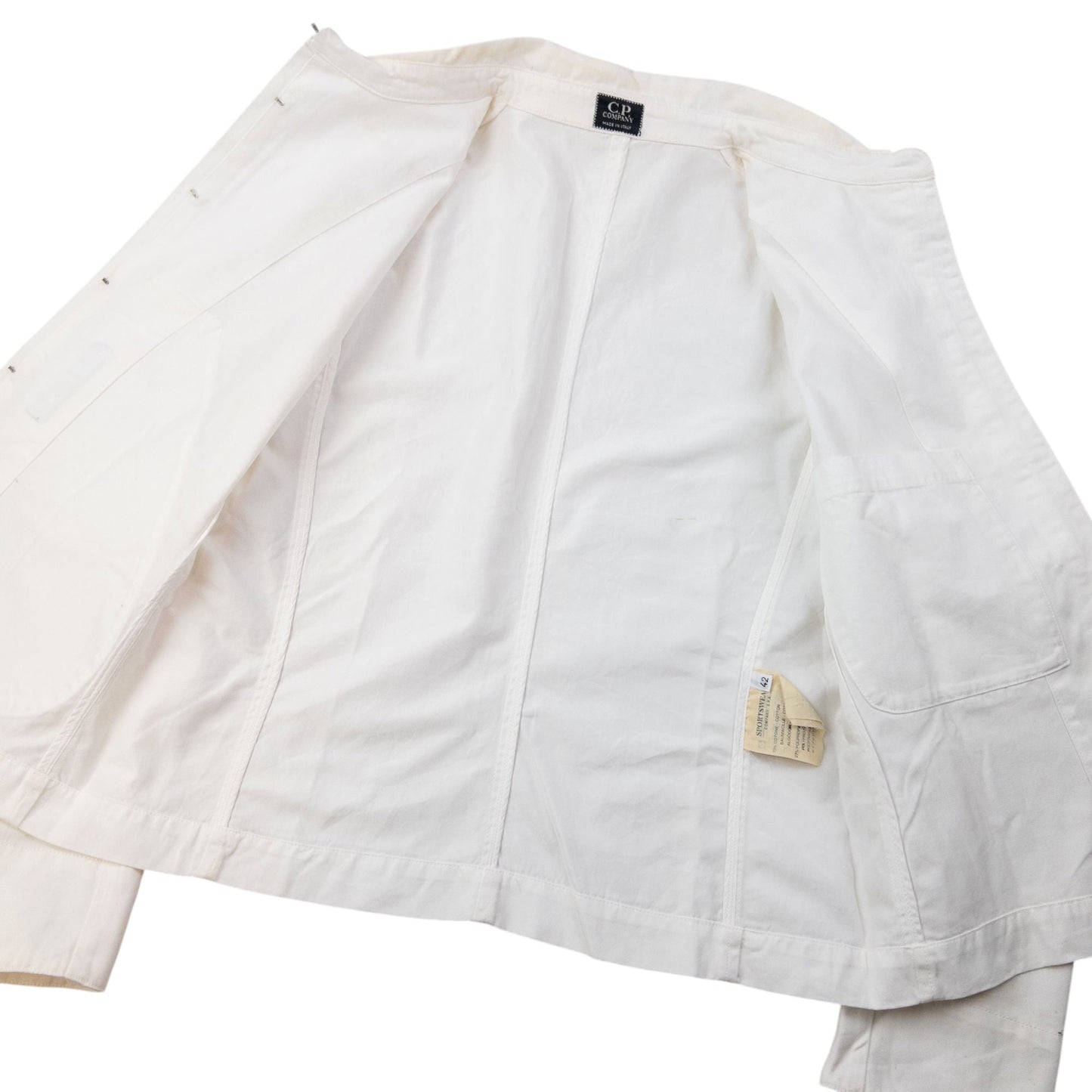 Vintage 90s CP Company Jacket Womens Size S | Small, White