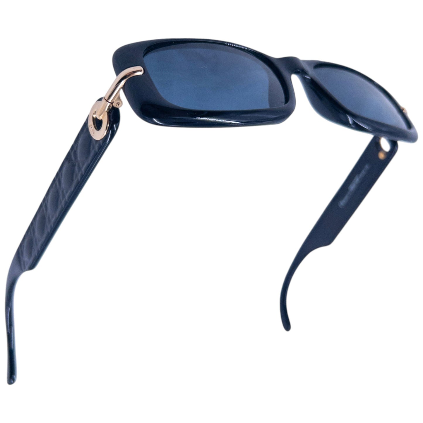 Vintage 2000s Dior Quilted Sunglasses | O/S, Black