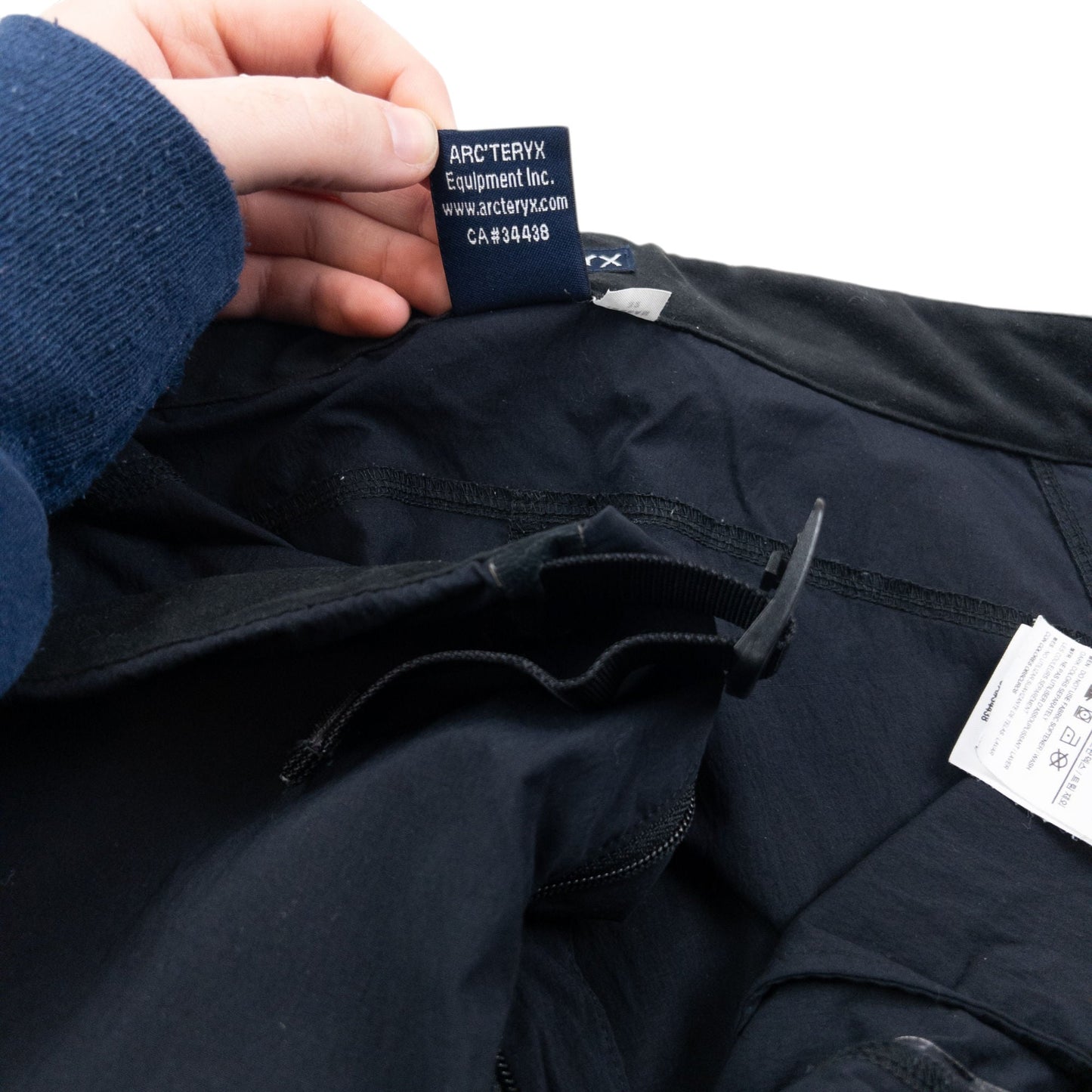 Vintage Arcteryx Lightweight Belt Waist Trousers Size W36