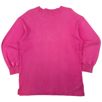 Vintage YSL Yves Saint Laurent Embroidered Sweatshirt Womens Size M