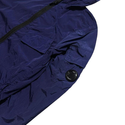 CP Company Nylon Zip Up Jacket | Large, Cobalt Blue