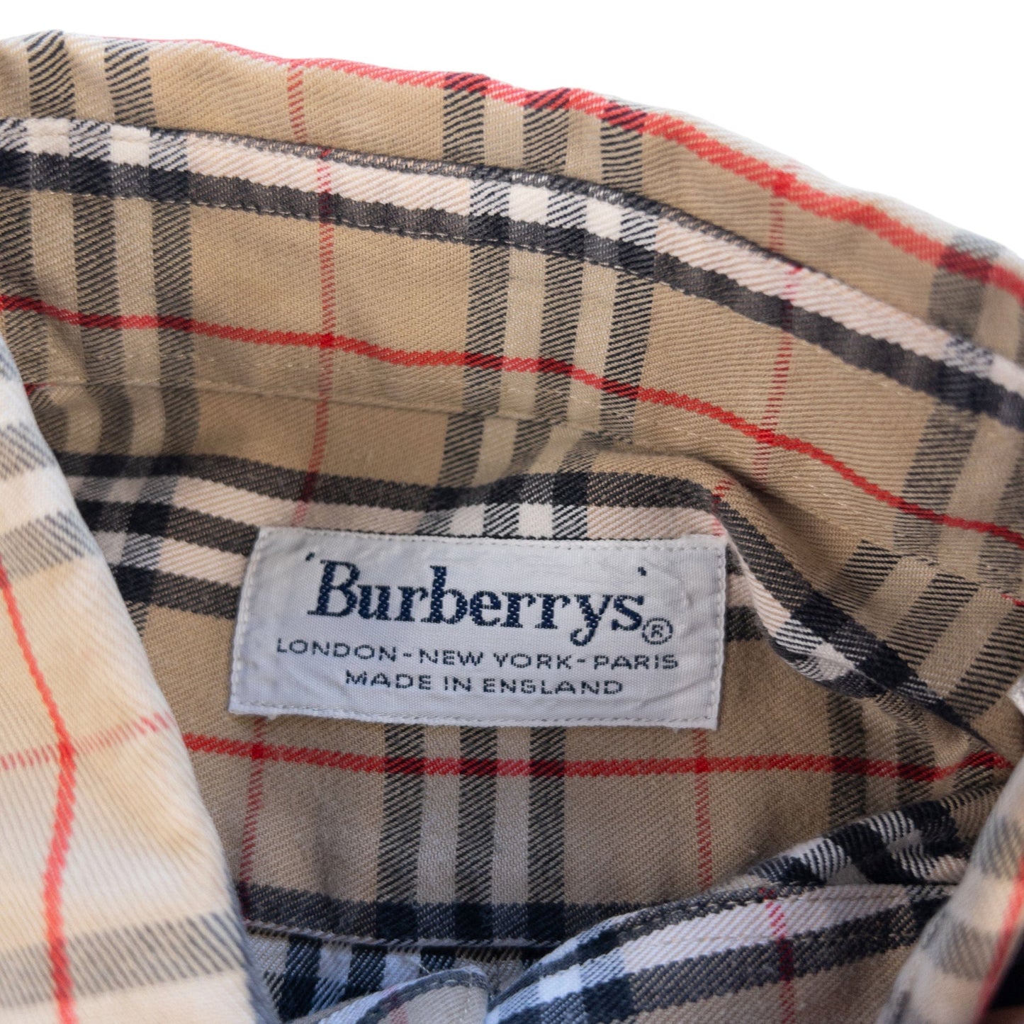 Vintage Burberrys Nova Check Shirt Size S