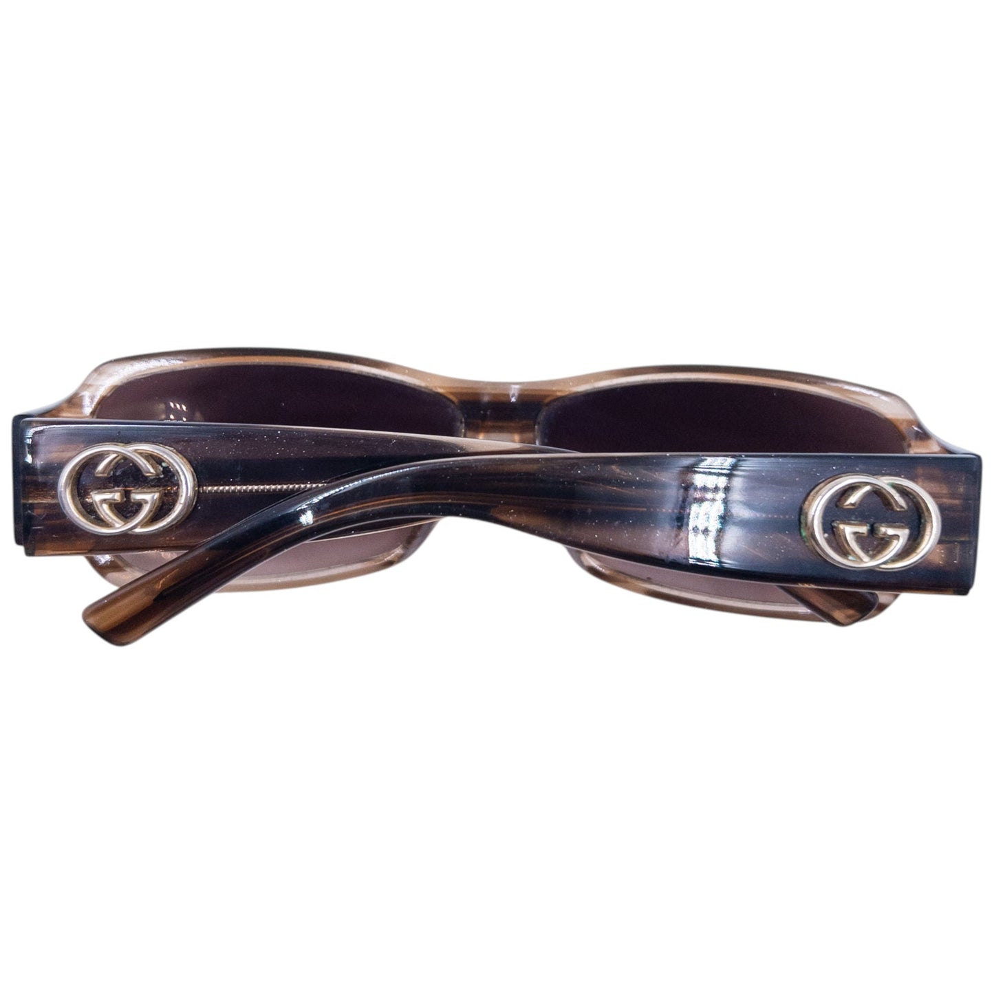 Vintage 2000s Gucci By Tom Ford Pattern Sunglasses | O/S, Brown