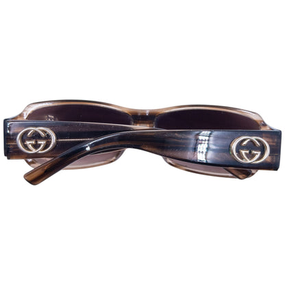 Vintage 2000s Gucci By Tom Ford Pattern Sunglasses | O/S, Brown