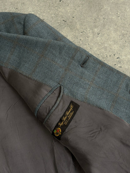 Loro Piana 1990s Check Wool Cashmere Blazer - 36R