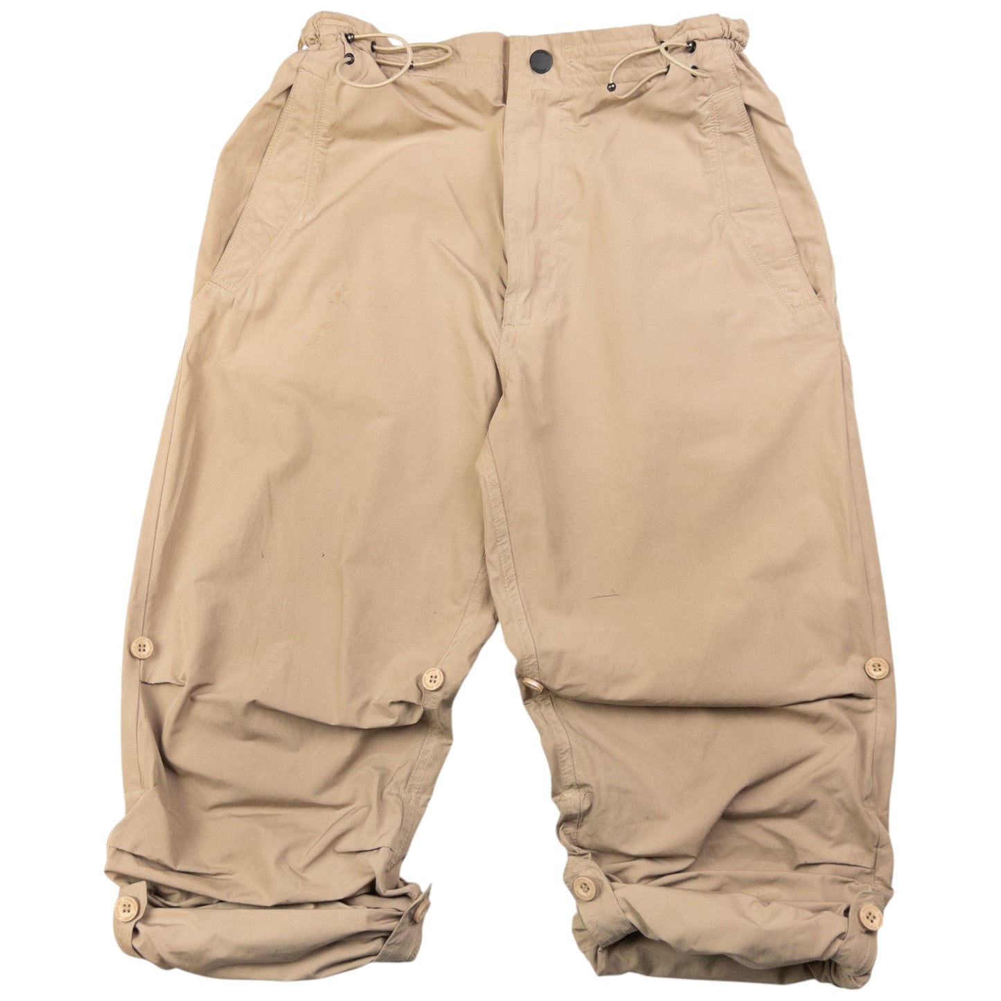 Vintage Maharishi Embroidered Dragon Roll Up Trousers Size M