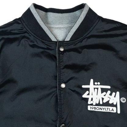 Vintage Stussy Reversible Varsity Jacket Size L