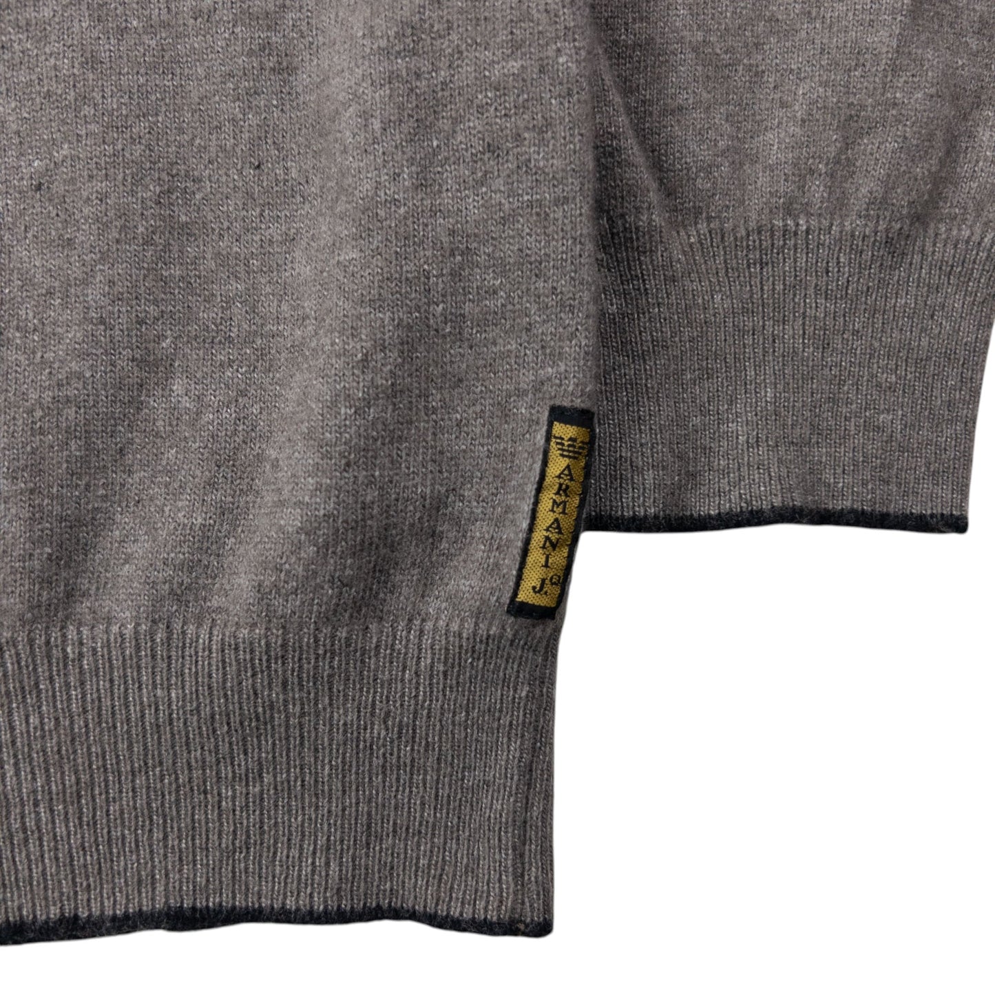 Vintage 2000s Armani Jeans Wool Jumper Size M