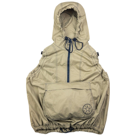 Vintage Hai Sporting Gear By Issey Miyake Sleeveless Half Zip Jacket Size L