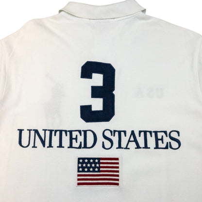 Vintage Polo Ralph Lauren USA Polo Shirt Size L