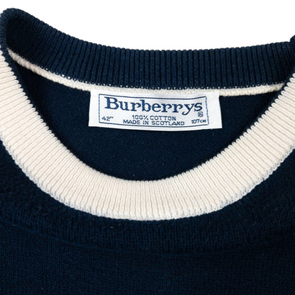 Vintage 90s Burberry Embroidered Regatta Jumper Size M | Medium, Multicoloured