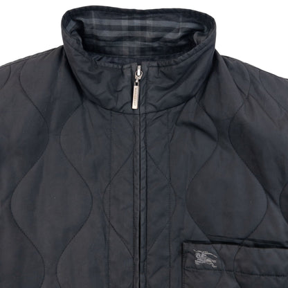 Vintage 2000s Burberry Blue Label Quilted Jacket Size M | Medium, Multicoloured