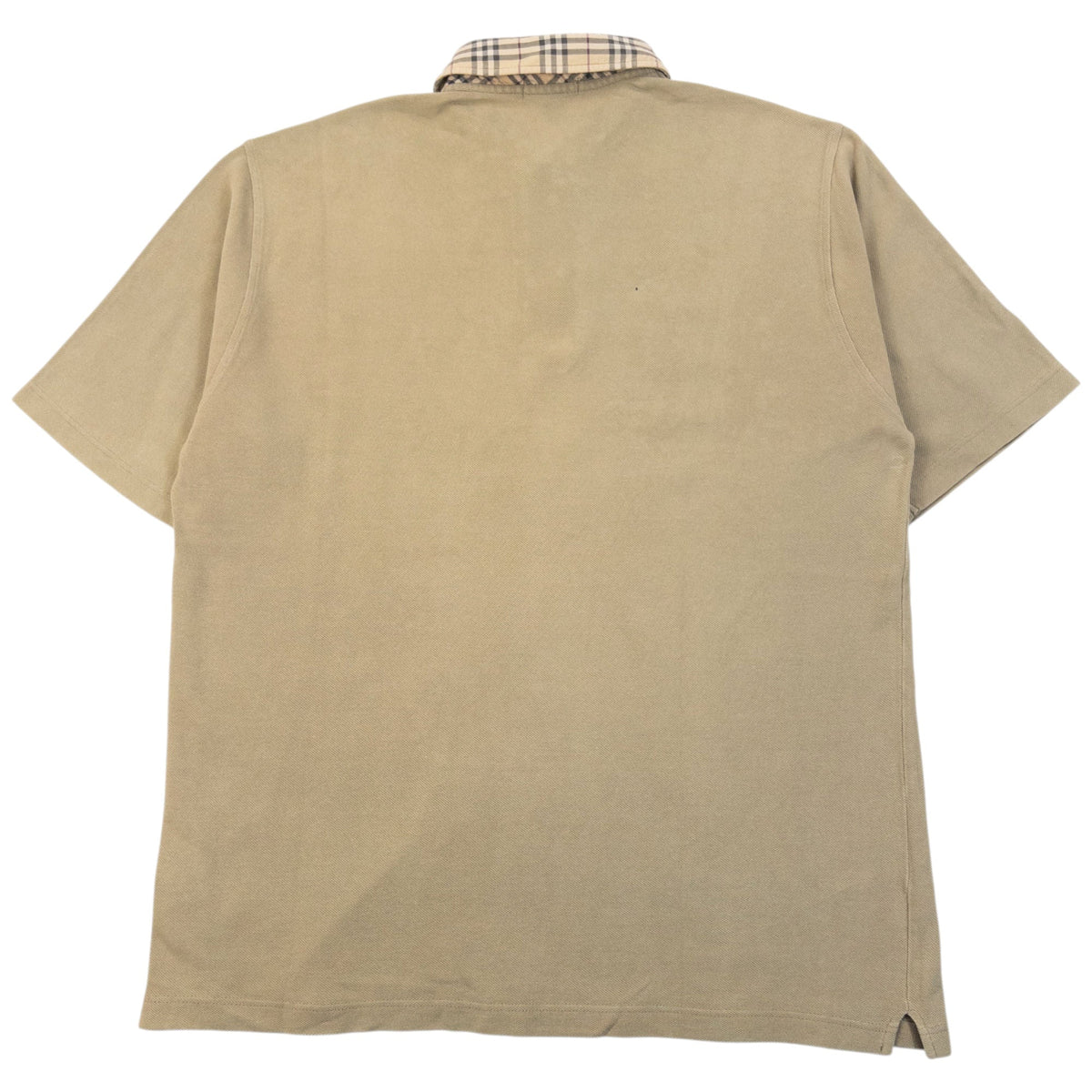 Vintage 2000s Burberry Nova Check Collar Polo Shirt Size L | Large, Multicoloured
