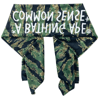 Vintage BAPE Common Sense Camo Scarf