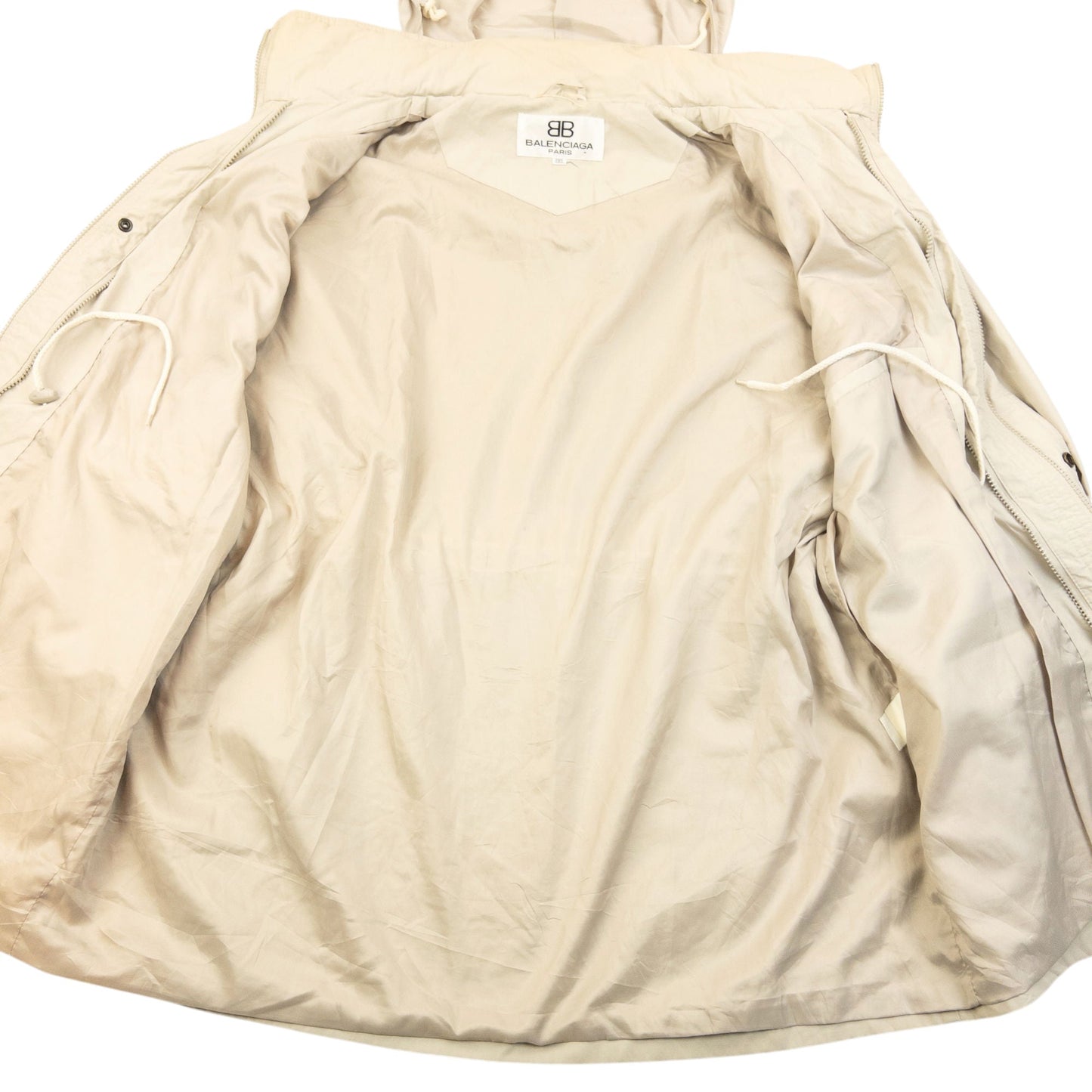Vintage 90s Balenciaga Zip Up Jacket Size XL | XL, Cream