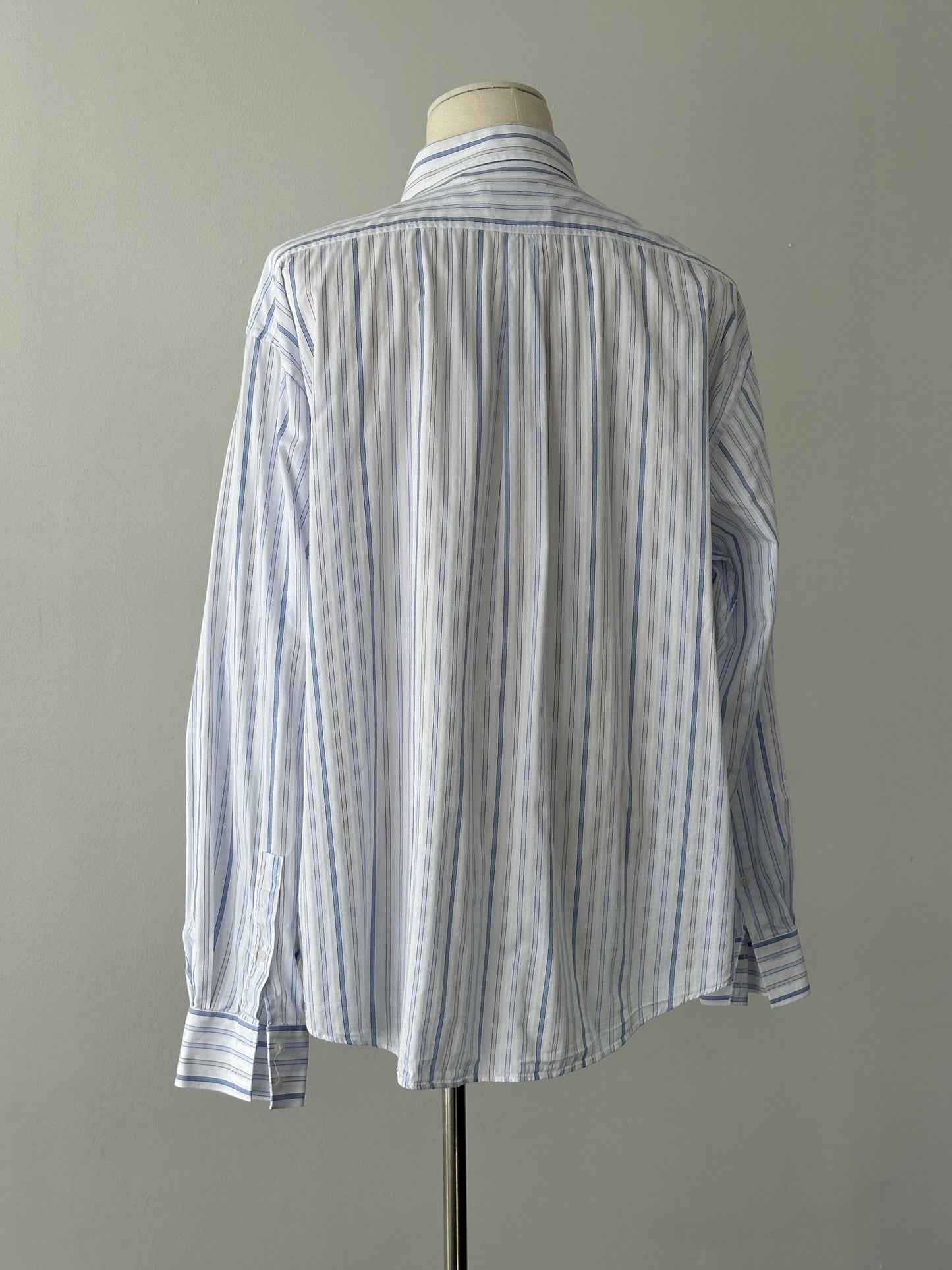 Yves Saint Laurent 2000s Pure Cotton Striped Shirt - XXL