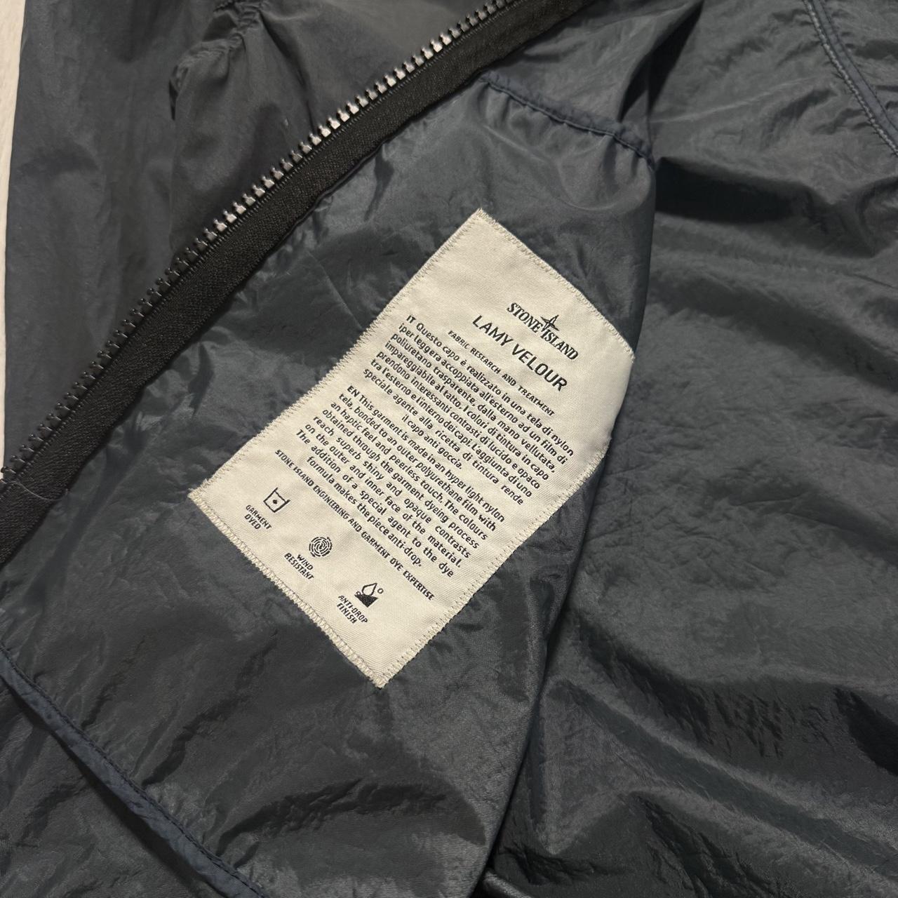 Stone Island Lamy Velour Jacket | Small, Dark Gray