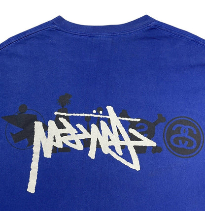 Vintage Stussy T-Shirt, Size XL | XL, Blue