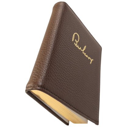 Vintage 2000s Burberry Leather Bound Notebook | O/S, Multicoloured