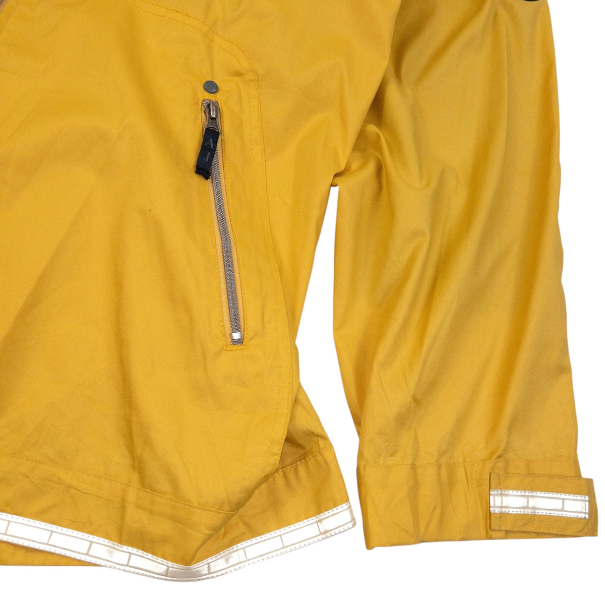 Vintage 90s Armani Jeans Recycled P.E.T Jacket Size XXL | XXL, Yellow