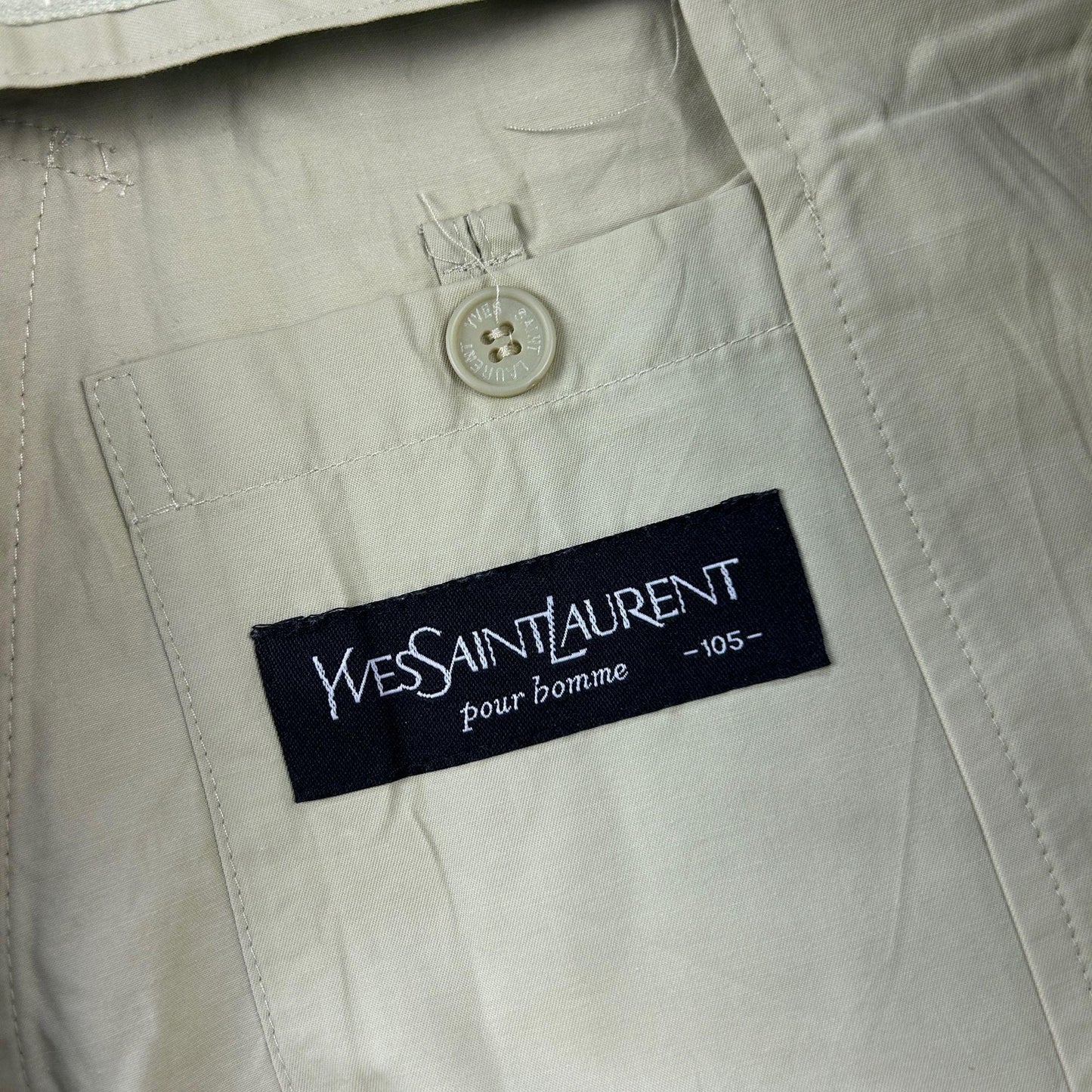 Vintage Yves Saint Laurent Jacket Size XL