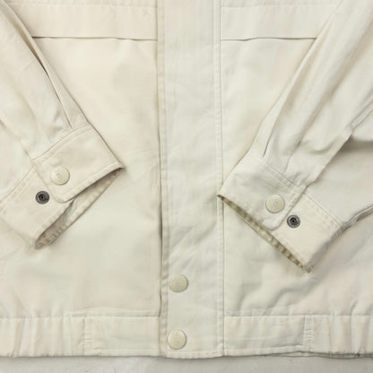 Vintage 90s YSL Yves Saint Laurent Harrington Jacket Size XL | XL, Cream