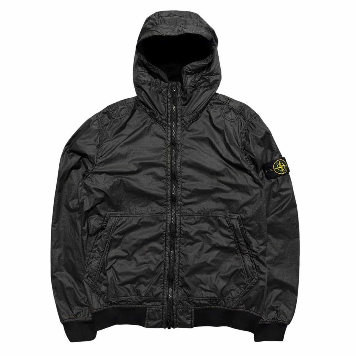 Stone Island Lamy Flock Jacket | Large, Black