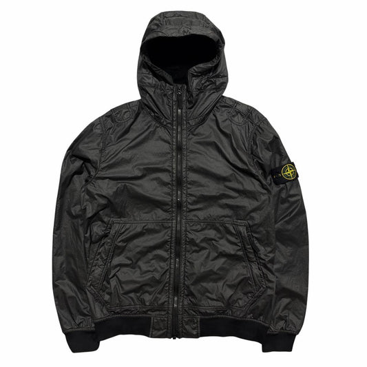 Stone Island Lamy Flock Jacket | Large, Black