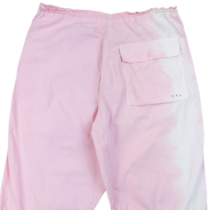 Vintage Maharishi Dyed Roll Up 3/4 Length Trousers Womens Size L | Large, Pink