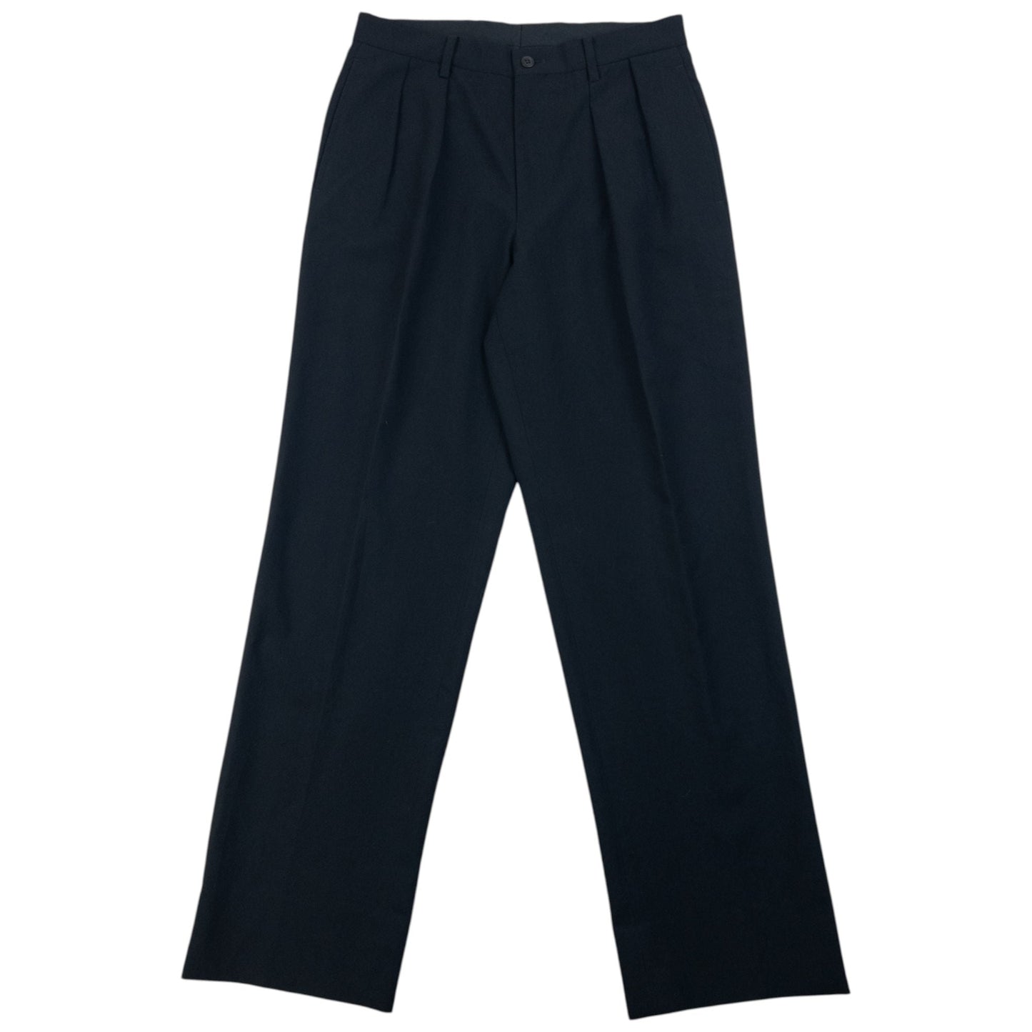 Vintage 2000s Issey Miyake White Label Pleated Trousers Size W28 | W28, Black