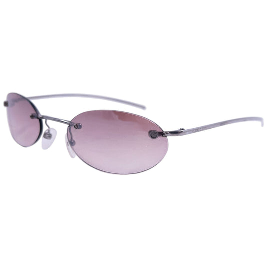 Vintage 2000s Gucci By Tom Ford Rimless Sunglasses | O/S, Brown