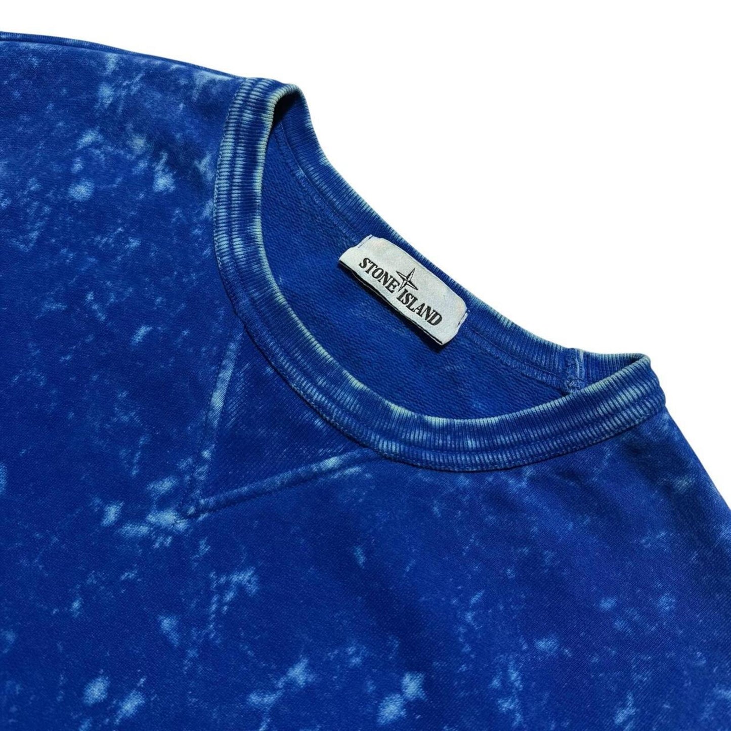 Stone Island Tye dye Pullover Crewneck | XXL, Blue