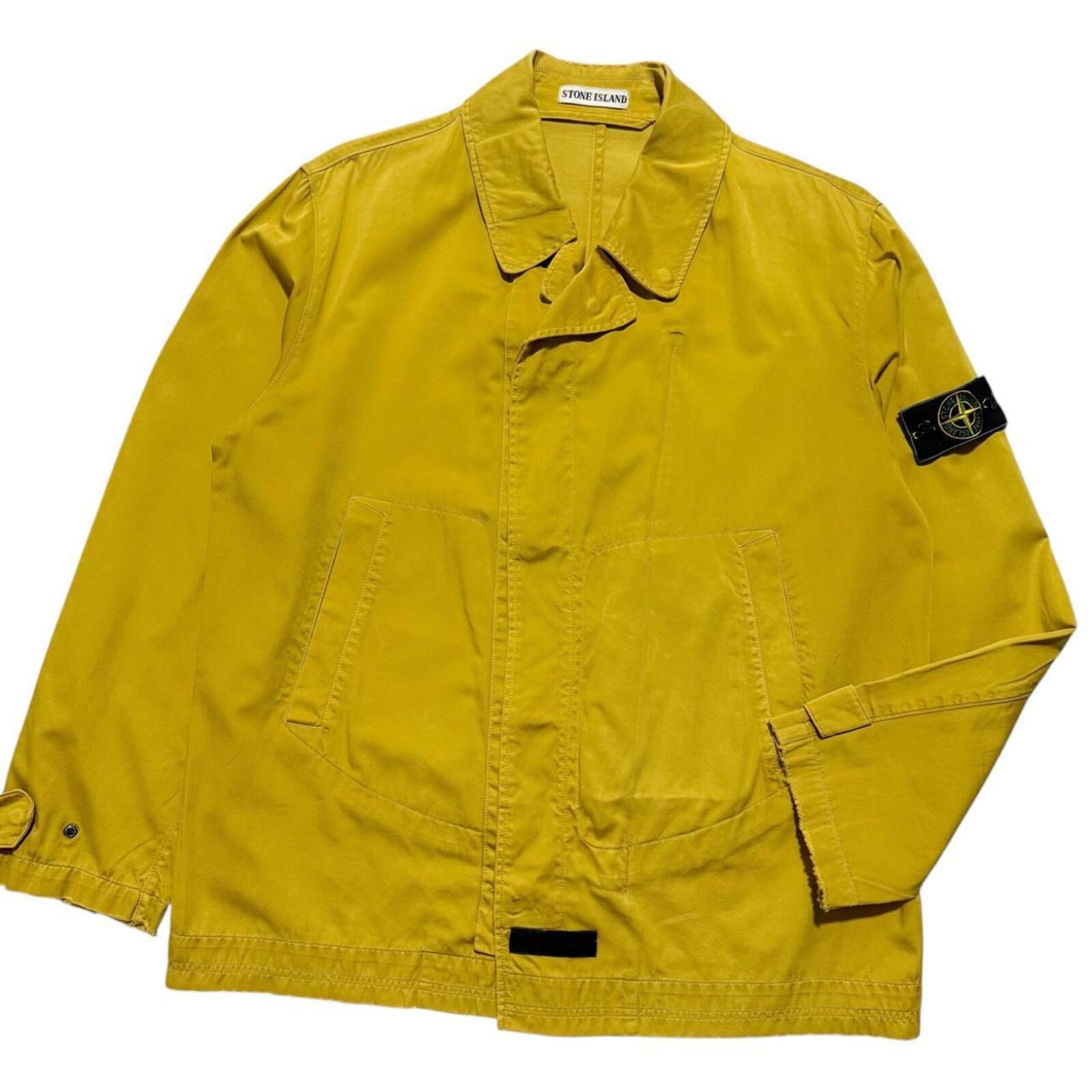 Stone Island S/S 1998 Raso Gommato Yellow | XL, Yellow – Known Source