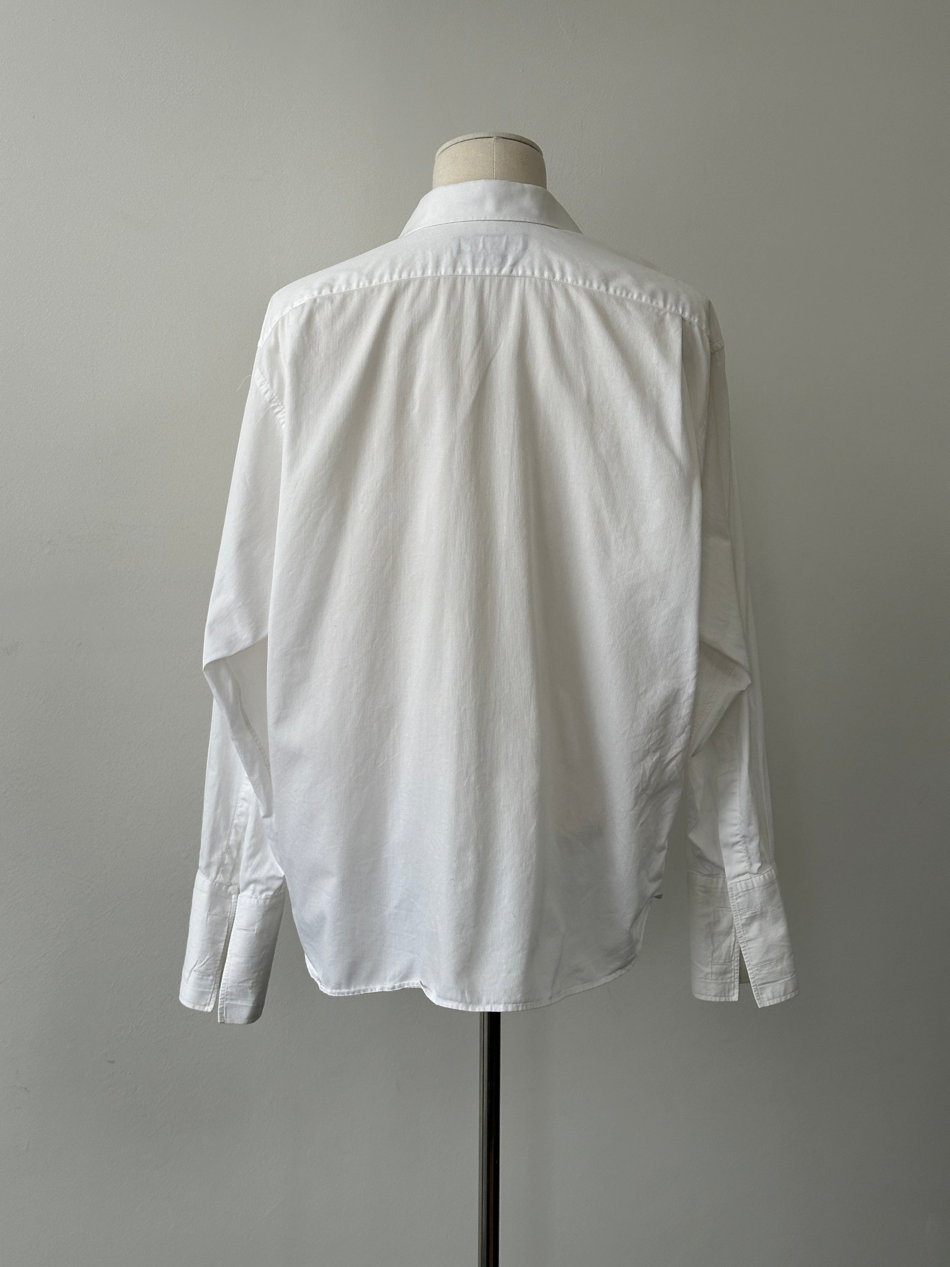 Christian Dior Monsieur 1990s Pure Cotton Dress Shirt - XL
