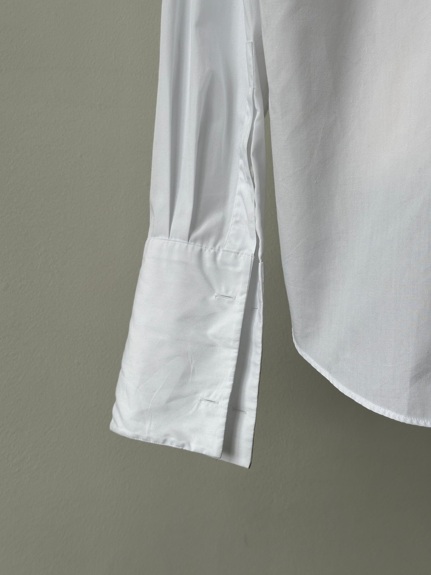 Yves Saint Laurent Pour Homme 2000s Cotton Dress Shirt - L-XL