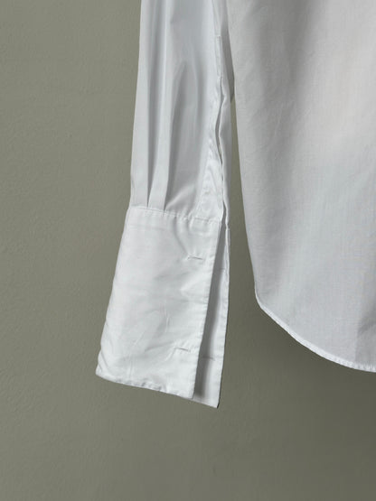 Yves Saint Laurent Pour Homme 2000s Cotton Dress Shirt - L-XL