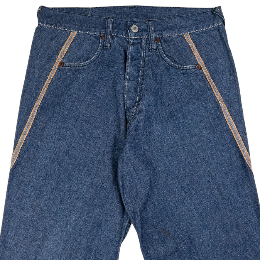 Vintage Evisu Double Gull Exposed Selvidge Japanese Denim Jeans Size W31