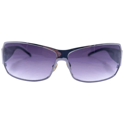 Vintage 2000s Burberry Nova Check Sunglasses | O/S, Black