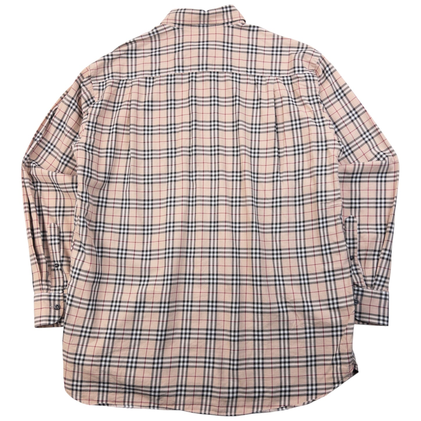 Vintage 2000s Burberry Nova Check Long Sleeve Button Up Shirt Size XL | XL, Multicoloured
