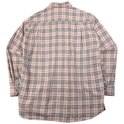 Vintage 2000s Burberry Nova Check Long Sleeve Button Up Shirt Size XL | XL, Multicoloured