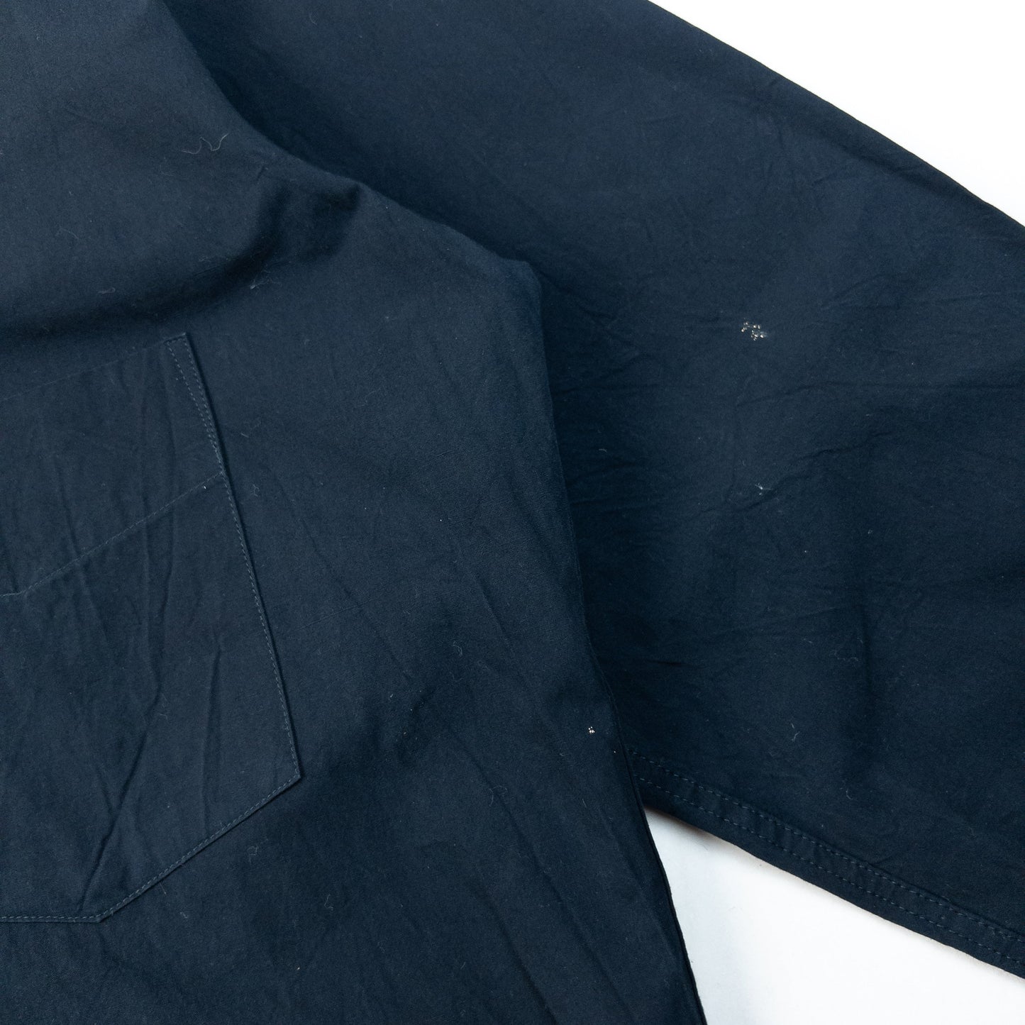 Vintage 90s Yohji Yamamoto D'Urban A.A.R Long Sleeve Button Up Shirt Size M | Medium, Black