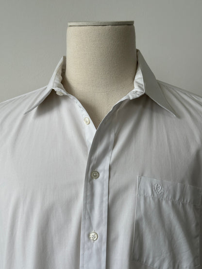 Christian Dior 1990s Cotton Logo Shirt - XL