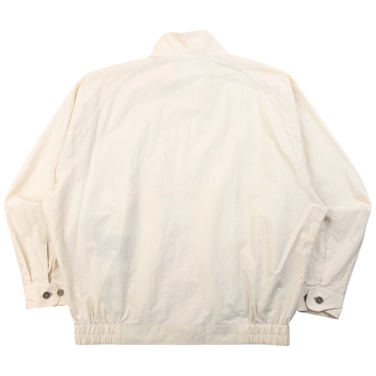 Vintage 90s Burberry Lightweight Zip Up Jacket Size S | Small, Cream