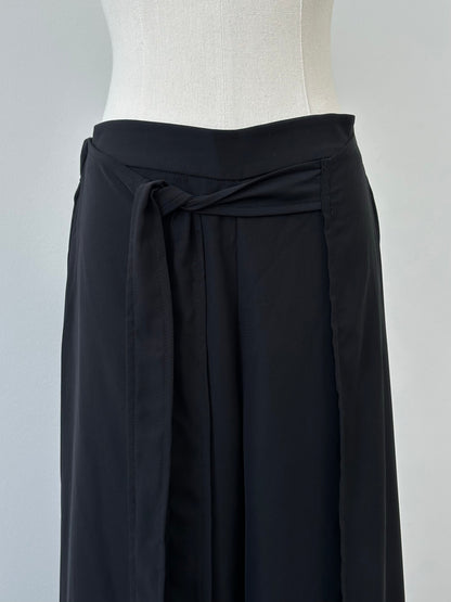 DKNY 2000s Wrap Overlay Wide Leg Trouser - W28-30
