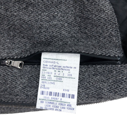 Vintage 2000s Hugo Boss Multi Pocket Wool Jacket Size M | Medium, Grey
